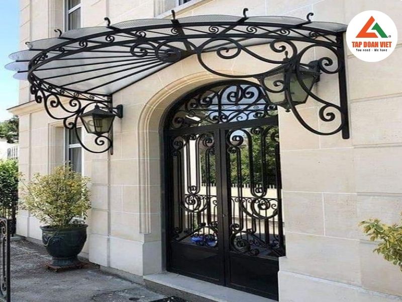 Mái kính tân cổ điển – thi công chuyên nghiệp, giá cả cạnh tranh - Tập Đoàn Việt Mai Kinh Tan Co Dien Cau Tao