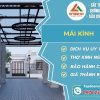 Địa chỉ thi công, lắp đặt mái kính đẹp uy tín - Tập Đoàn Việt Mai Kinh Tapdoanviet