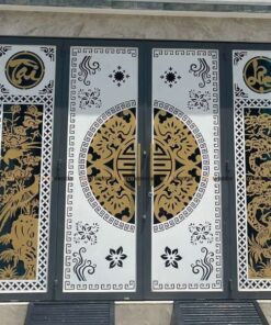 Lắp đặt mẫu cửa cổng sắt hộp giá rẻ, chất lượng - Tập Đoàn Việt Mau Cua Cong Sat Hop Don Vi Thi Cong