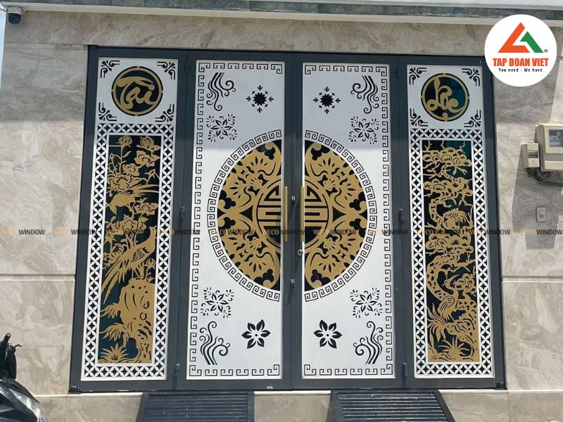 Mẫu cửa sắt hộp 4 cánh - giải pháp hoàn hảo từ Tập Đoàn Việt - Tập Đoàn Việt Mau Cua Sat Hop 4 Canh Uu Diem