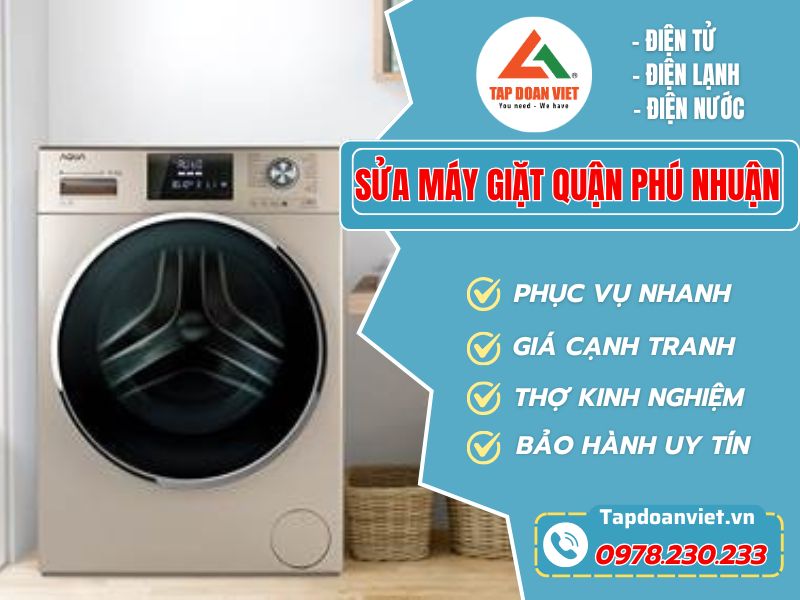Sửa máy giặt Quận Phú Nhuận chuyên nghiệp tận tâm! - Tập Đoàn Việt Smg Phu Nhuan Tapdoanviet