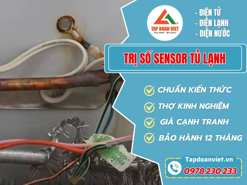Trị số Sensor Tủ Lạnh là gì? Cách đo và kinh nghiệm sửa chữa - Tập Đoàn Việt Trị Số Sensor Tủ Lạnh